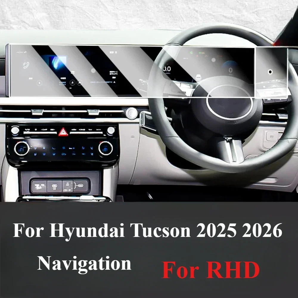 SZTMYVUW Compatibile con Hyundai per Tucson NX4 2024 2025 2026 Pellicola Protettiva per Schermo LCD per Strumenti di Navigazione per Auto Accessori per Auto Vetro Temperato Interni SZTMYVUW Compatibile con Hyundai per Tucson NX4 2024 2025 2026 Pellicola Protettiva per Schermo LCD per Strumenti di Navigazione per Auto Accessori per Auto Vetro Temperato Interni
