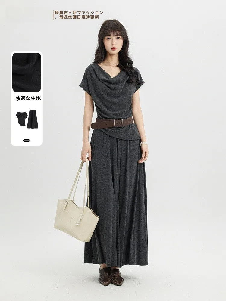 

Fashionable Casual Two-Piece Set Memory's Starting Point 2026 Summer New Style Slimming High-End Feelings Elegant Vintage