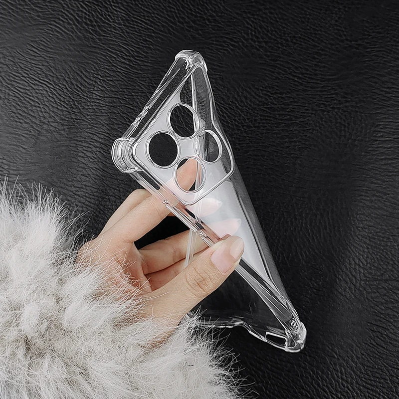 For Xiaomi Redmi K70 Pro K70Pro Champion Lamborghini Edition Slim Soft TPU Silicone Transparent Case Shockproof Back Cover - Image 3