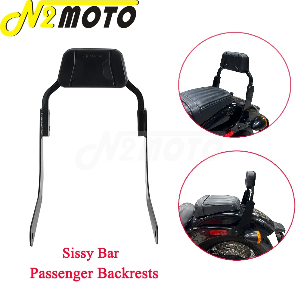

Вертикальная спинка для мотоцикла Sissy Bar для Harley M8 Softail Deluxe FLDE Slim FLSL Standard FXST Street Bob FXBBS FXBB 2018-2025