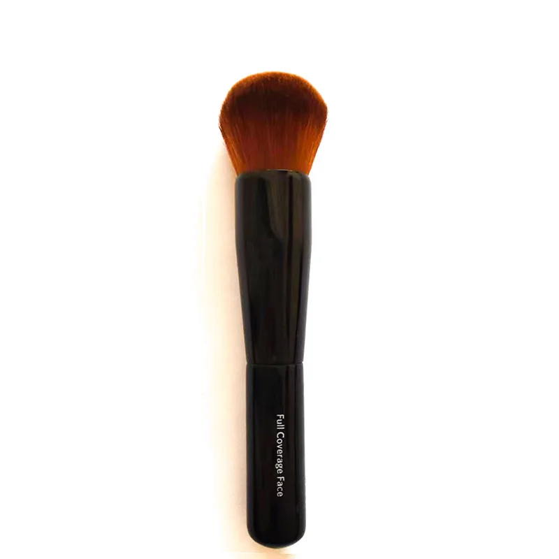 Portable Black Traceless Foundation Brush Round Head Foundation Contouring Makeup Brush Cosmetic Beauty Essential Tools