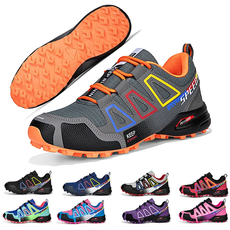 Leather Hiking Boots Anti Slip Wear Resistant Durable Outdoor Shoes for Men Women Mountain Trekking Trail Climbing