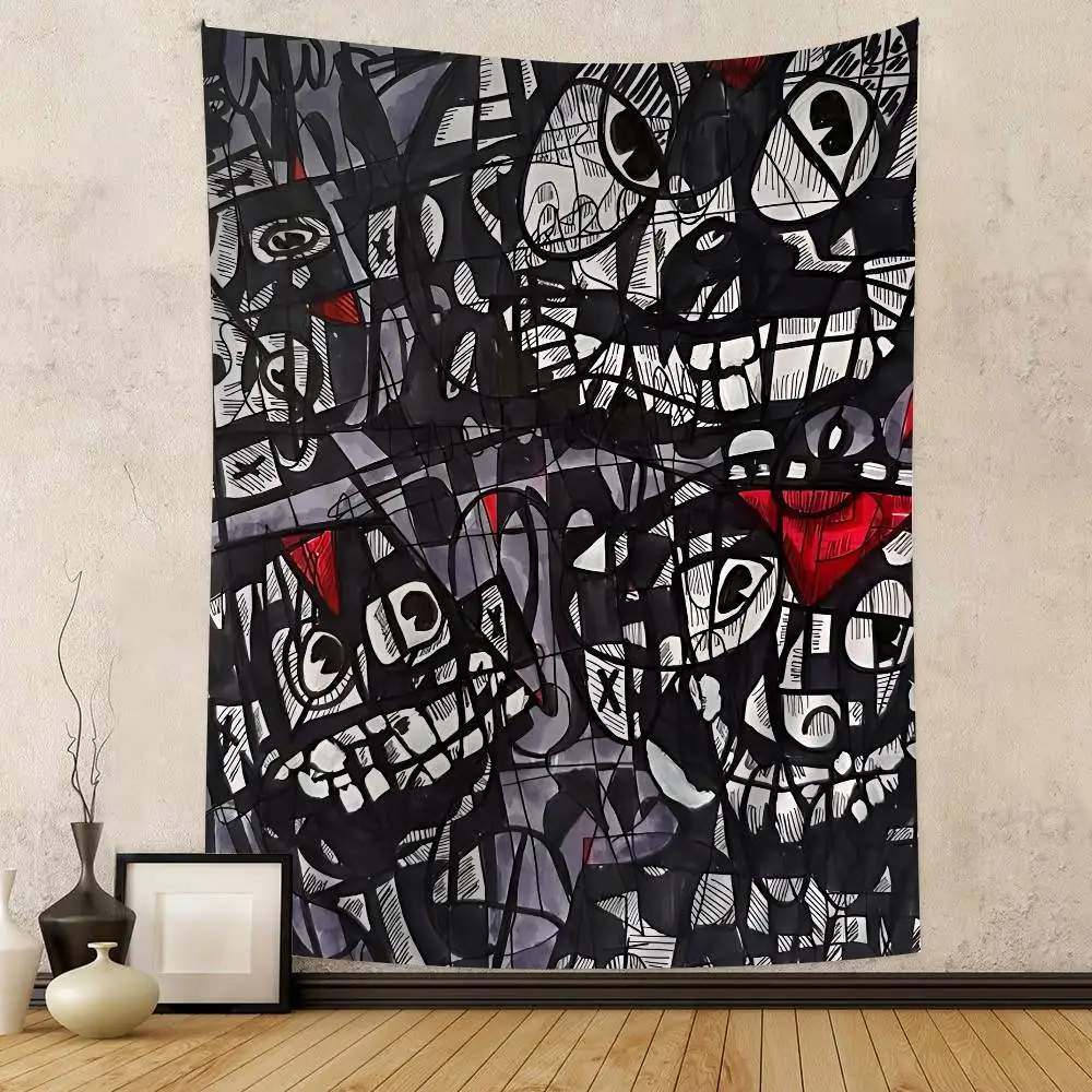 Rapper Singer I-lil Darkie Printed Large Wall Tapestry Art Science Fiction Room Home Decor Decor Blanket
