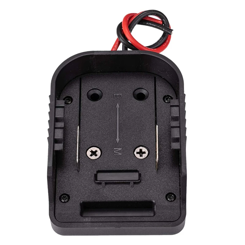 PORK-Für Power Wheels Adapter für 18 V/14,4 V Batterie Power Mount Connector Adapter Dock Halter mit 12 Awg Drähten