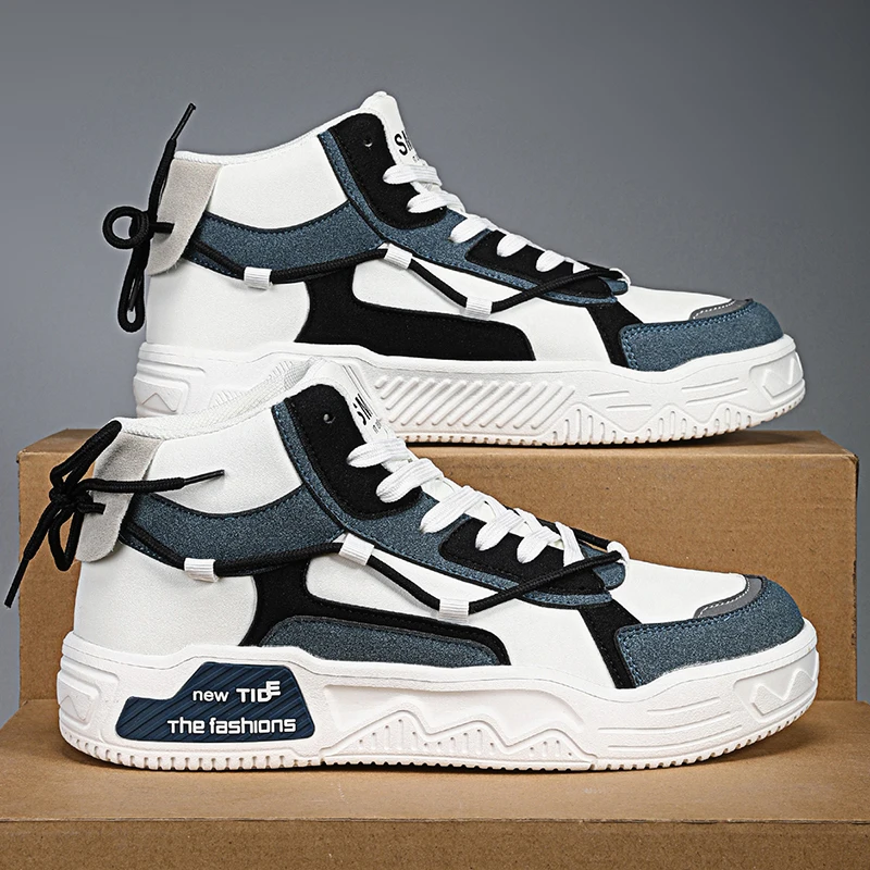 Men's Running Shoes, Durable, Lightweight, Stylish Casual Sneakers, Autumn and Winter Sports Shoes, Round Toe, Perfect for Hiking, Running, and Casual Wear