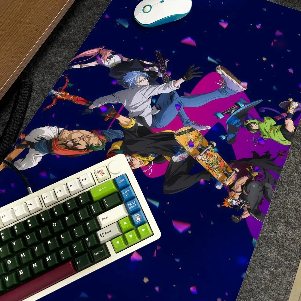 S-Sk8 The Infinity Mauspad Xxl Computer Große rutschfeste Gamer-Tastatur 90 x 40 cm Art Design HD-Schreibtischunterlage