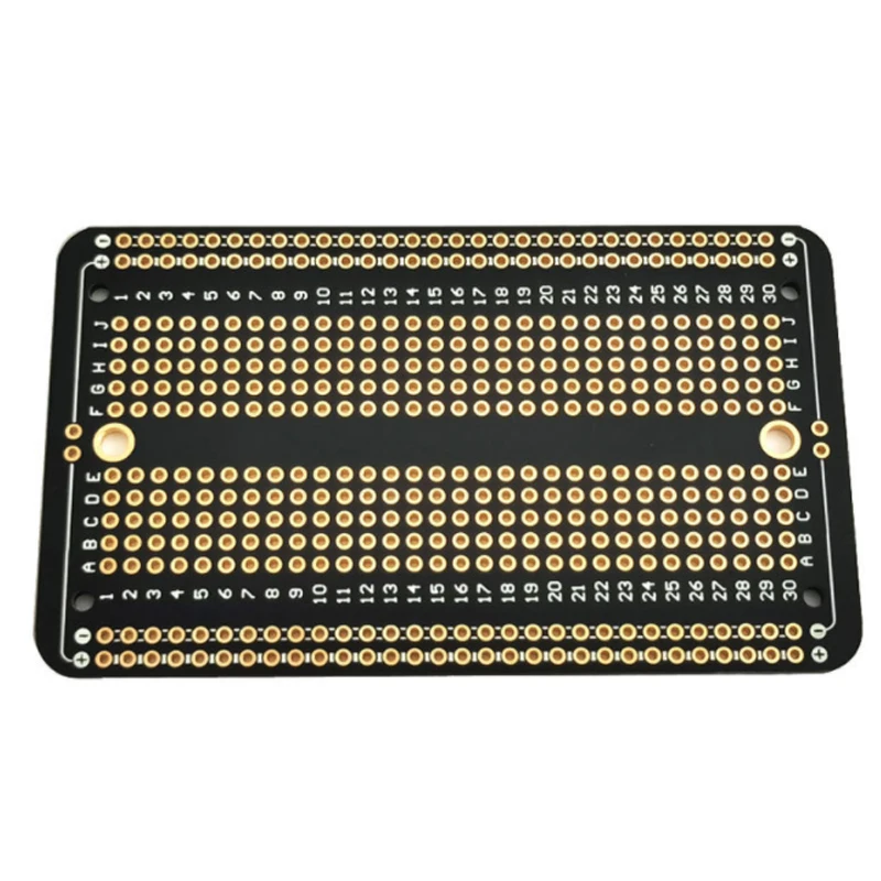 5PCS 5.2x8.9cm Standard Permanent Breadboard Solder Pcb Board Diy Prototype Electronics 52mm*89mm Prototype Board Protoboard