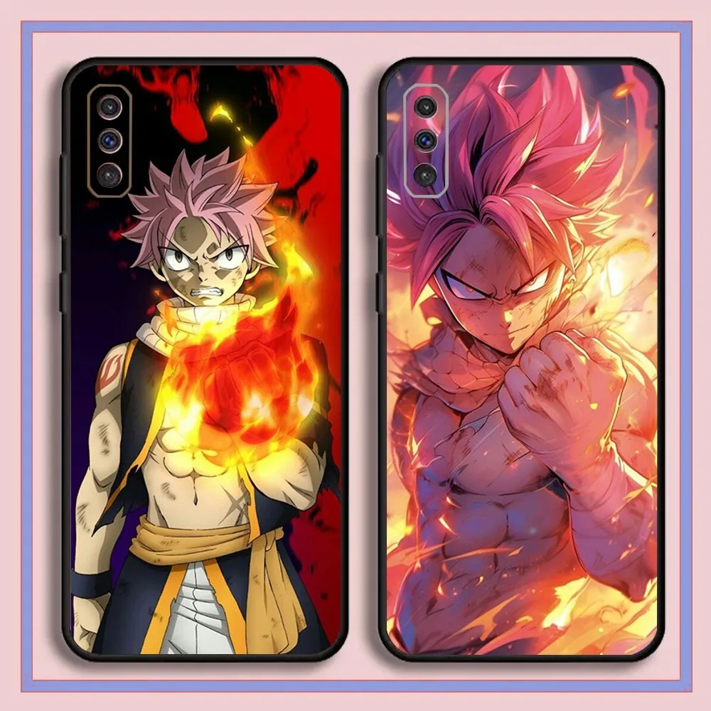 Anime F-Fairy Tail Phone Case For Samsung Galaxy A13,A21s,A22,A31,A32,A52,A53,A71,A80,A91 Black Cover