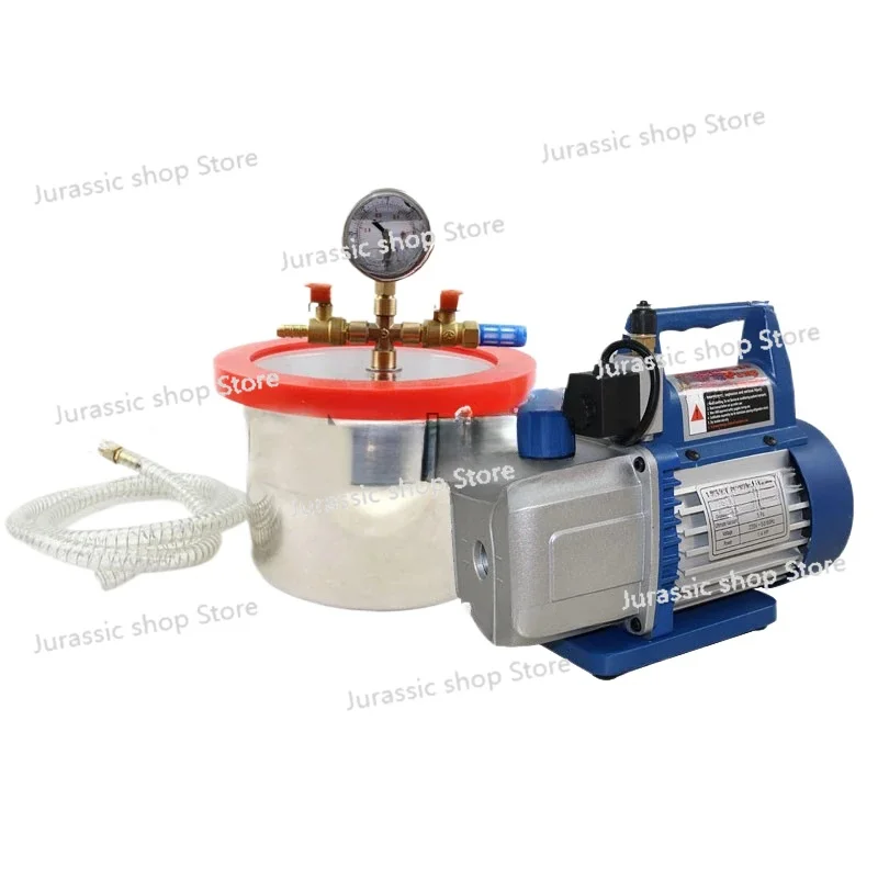 

Stainless Steel 3L Degassing Chamber 20CM Diameter Epoxy Resin Vacuum DefoamingWith 12MM Thickness Acrylic Lid