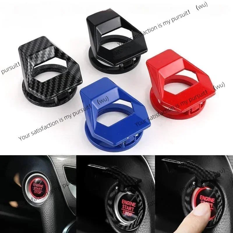 Auto engine start-stop button cover, auto parts, button cover interior accessories