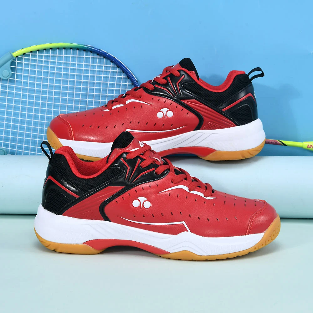 Sapatilhas de Badminton Absorvente de Choque Masculino e Feminino, Sapatilhas de Treino Confortáveis, Low Top, Sapatos Esportivos ao Ar Livre, Moda