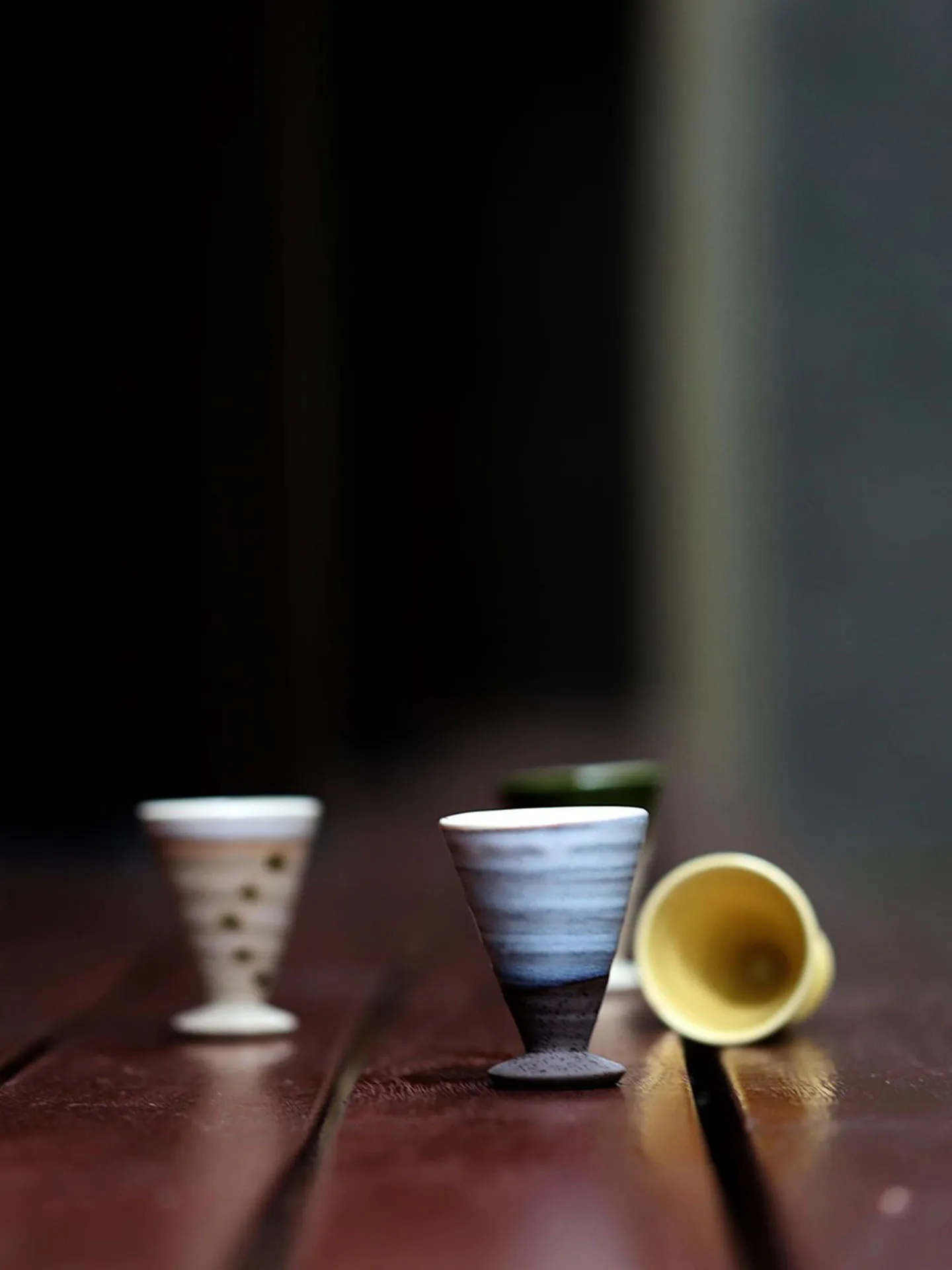 

Hand-Painted Small Japanese Sle Wine Cup Clear Wine Cup Woven Parties Drinking Cup Cerc Material Rural Sle