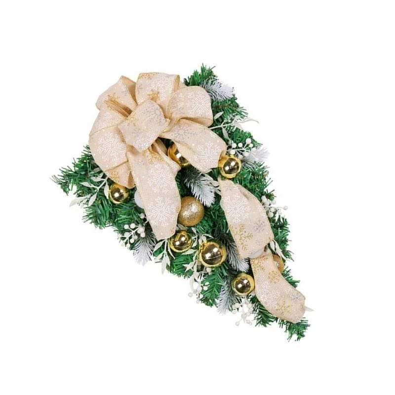 

Festive Christmas Inverted Tree Figurines Christmas Ornament Beautiful Color 15UB