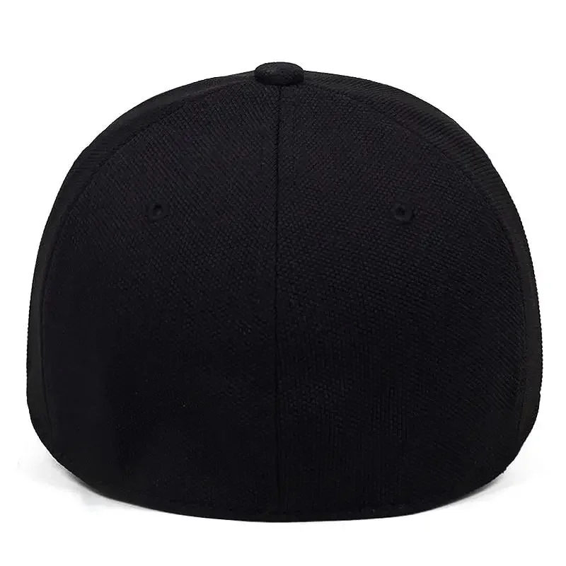 Summer Breathable Stretch Hats Fitted Solid Color Baseball cap Outdoor sports golf Caps for Women Men Hip Hop