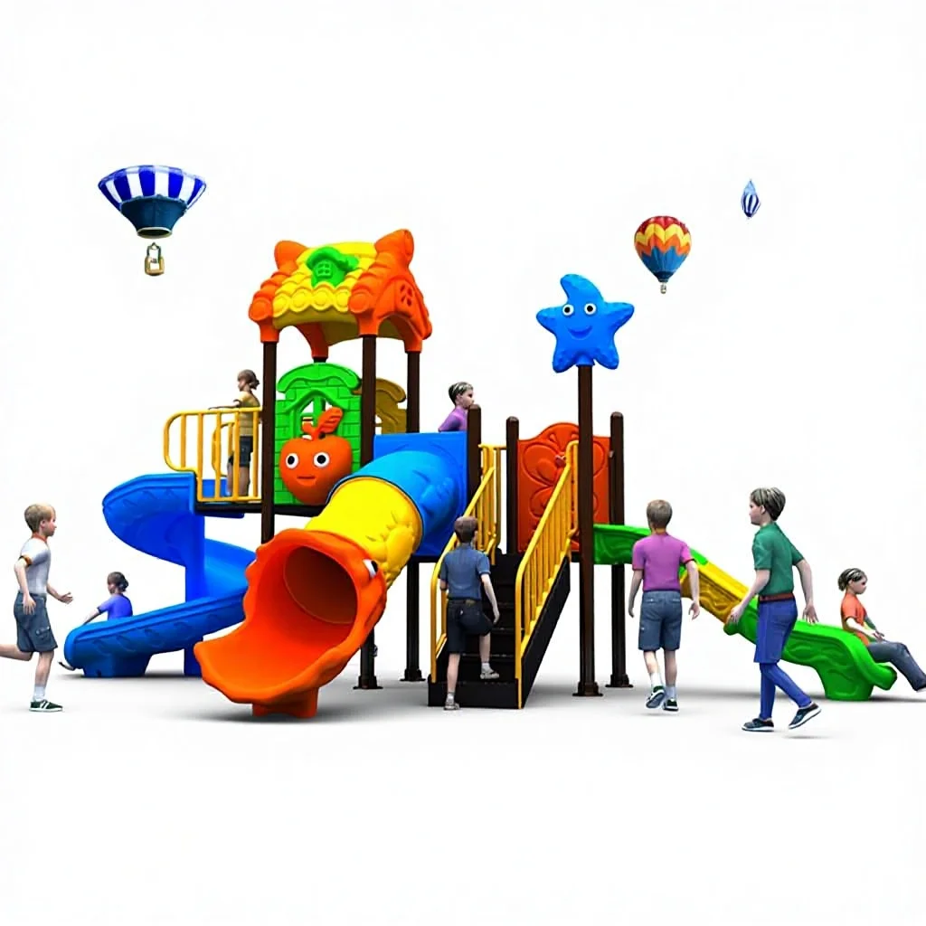 

Уличные игровые комплексы: коммерческое оборудование для детских площадок на открытом воздухе