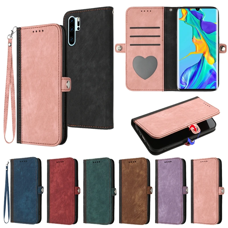 

Кожаный чехол-книжка с боковой пряжкой Для Huawei P30 Pro P20 Lite Mate 20 Pro 10 Lite Honor 70 20S 10 Lite X30i X8