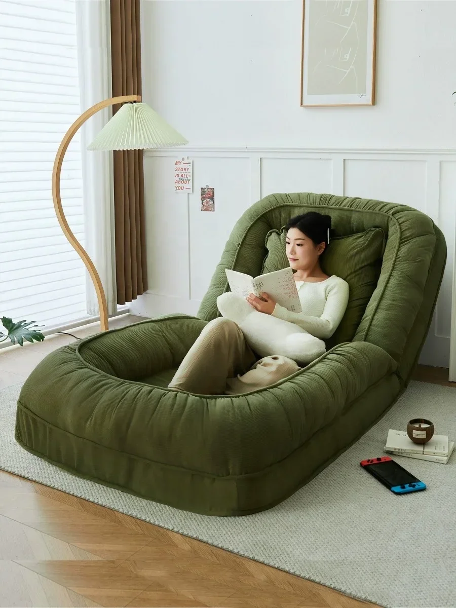 Modern simple lounge chair warm nest sofa bedroom bed balcony hotel living room apartment