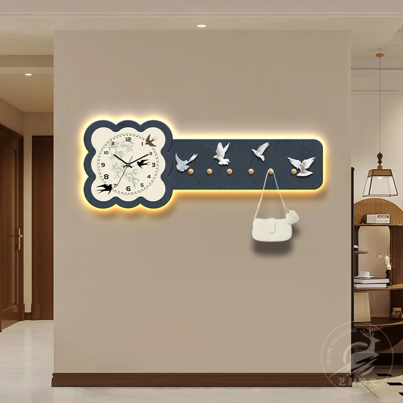 

Art Mural Wall Clocks Living Room Luxury Digital Modern Bedrooms Wall Watch Design Minimalist Relogio De Parede Home Decoration