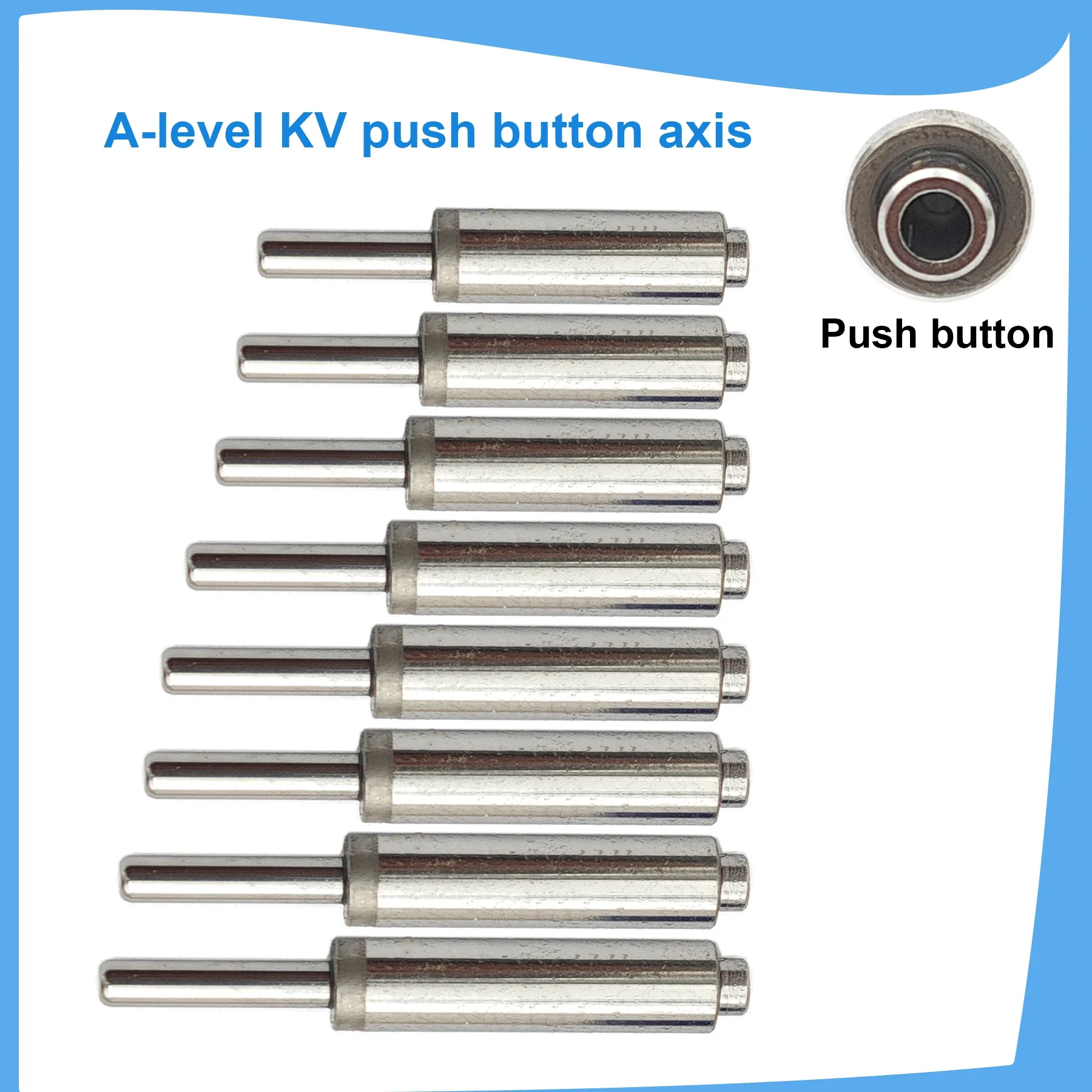 Dental Turbine Spindle Push Button Axis Rotor Wrench Cartridge Shaft NSK KAVO WH Sirona High Speed Handpiece Rotor 5Pcs