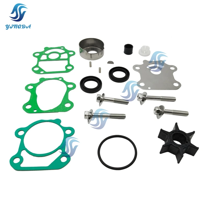 

Boat Engine Water Pump Impeller Repair Kit 6CJ-W0078 For Yamaha 4 Stroke F70 70HP 6CJ-W0078-00-00