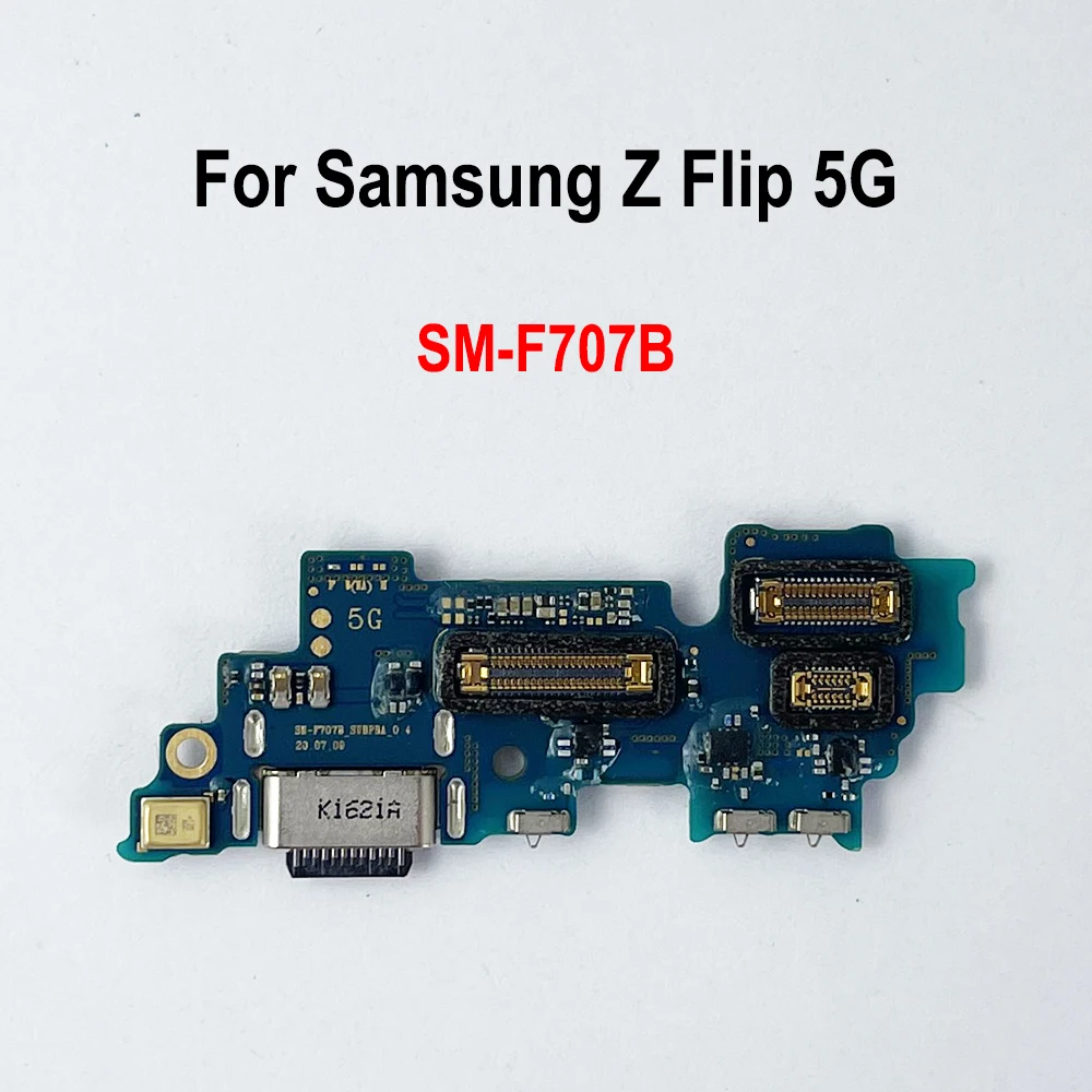 

GEFEBSI Charging Flex For Samsung Galaxy Z Flip 5G SM-F707B USB Charge Port Jack Dock Connector Charging Board Flex Cable