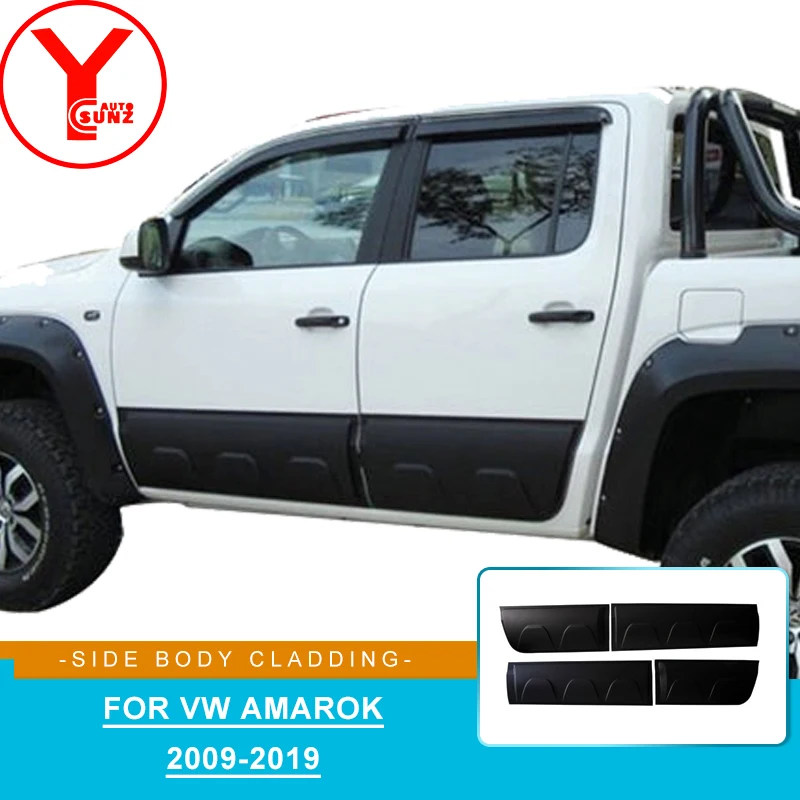 

Side Door Body Cladding For VW Amarok 2009 2010 2011 2012 2013 2014 2015 2016 2017 2018 2019 Car Styling Accessories YCSUNZ