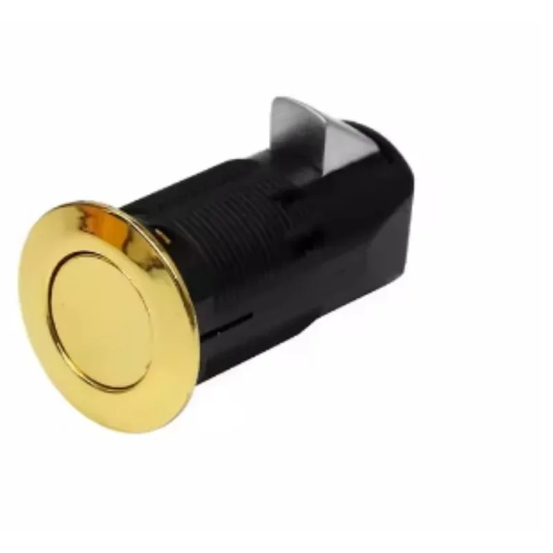 2Pcs Round Square Push Button Latch Lock RV Camper Boat Yacht Drawer Cabinet Door