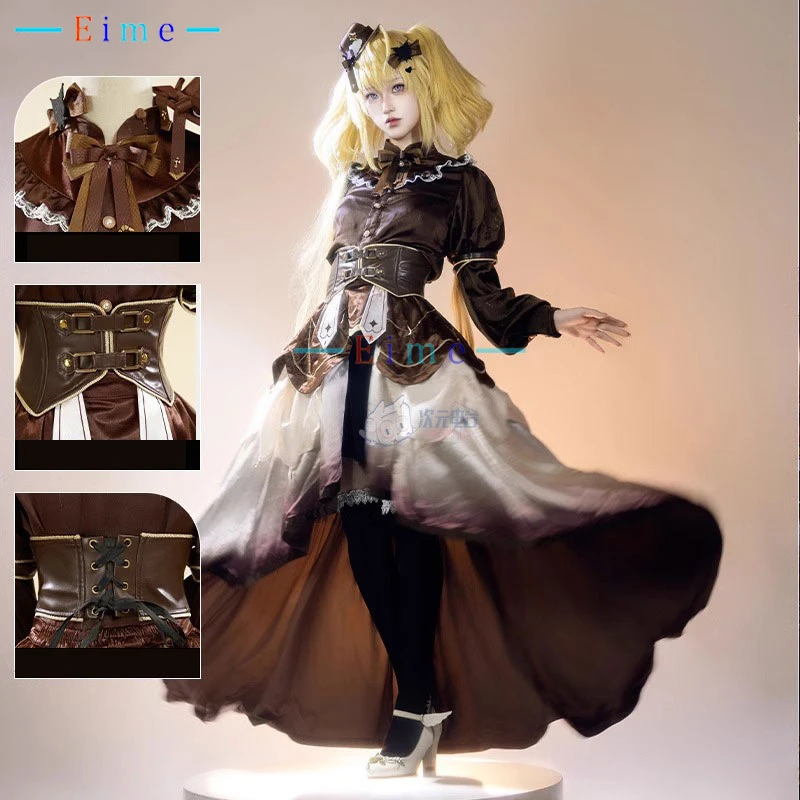 

Tsukiyomi Utau Cosplay Costume Shugo Chara Cosplay Dress Women Fancy Party Clothing Halloween Carnival Uniforms Custom Made