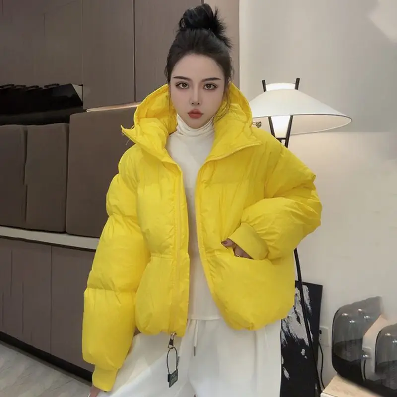 سترات باركاس للسيدات لخريف الشارع من قماش الدنيم ملمس برتقالي مقصوص بحاشية مرنة وتنعيم شريط الهيب هوب ملابس الشارع للمراهقين حيوية