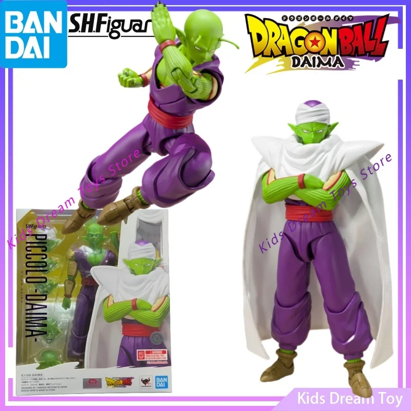 

Bandai InStock Original S.H.Figuarts DragonBall Anime PICCOLO -DAIMA- Action Figures Toys Collectible Model Gifts for Boys Girls