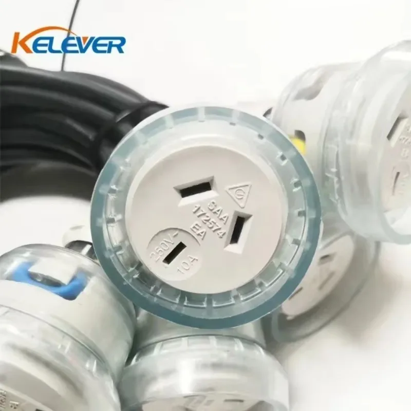 2026/2519 Pin Male to 6 Female 10A Outlets Socapex Tails Cable