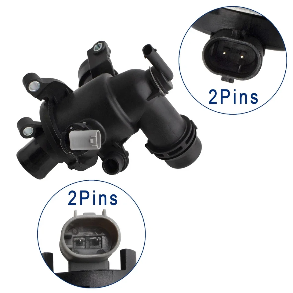 6512002700 New Engine Coolant Thermostat for Mercedes Benz GLC 220d C200d view 2