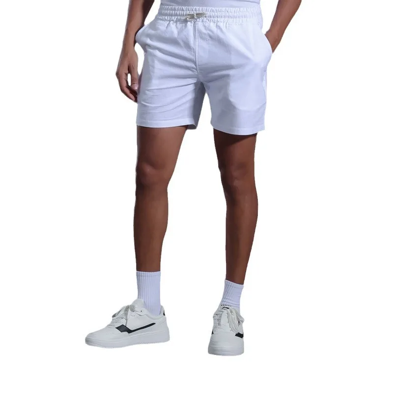 Spring Summer Linen Shorts for Men Breathable Sport Gym Shorts Casual Basketball  Training Running  Neutral Loose Shorts
