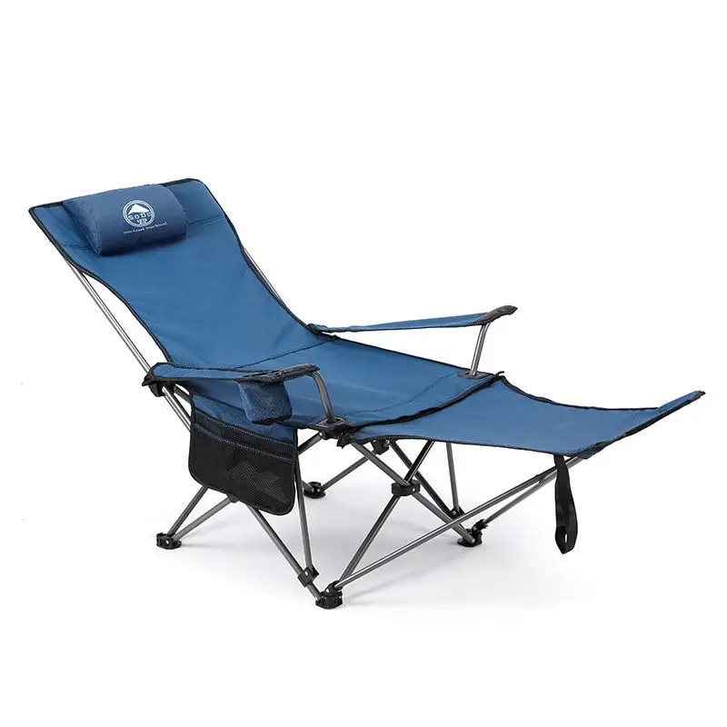 

Suitable forOutdoor folding chair camping portable beach bench backrest fishing chair folding bed office lunch lounge chair