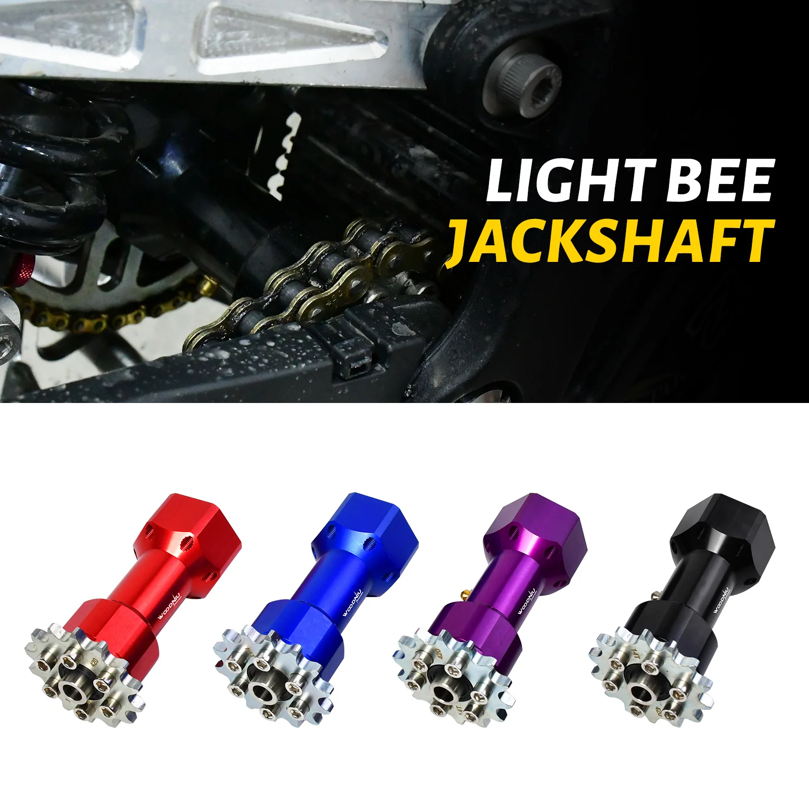 For Surron Light Bee X S Center Shaft Sleeve Motorcycles Center Axle Sleeve Jackshaft Electric Dirt Bike Motorcycle Accessories