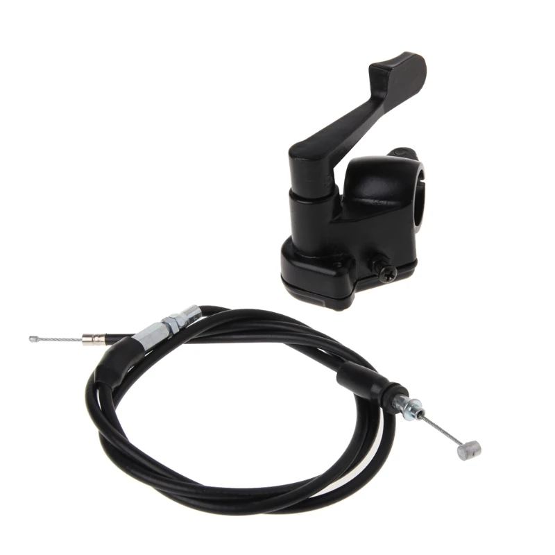 ATV Quad Throttle Lever, Conjunto de Controle do Polegar com Cabo do Acelerador Ferramentas de Modificação de Motocicleta 7 ", 8", 22mm