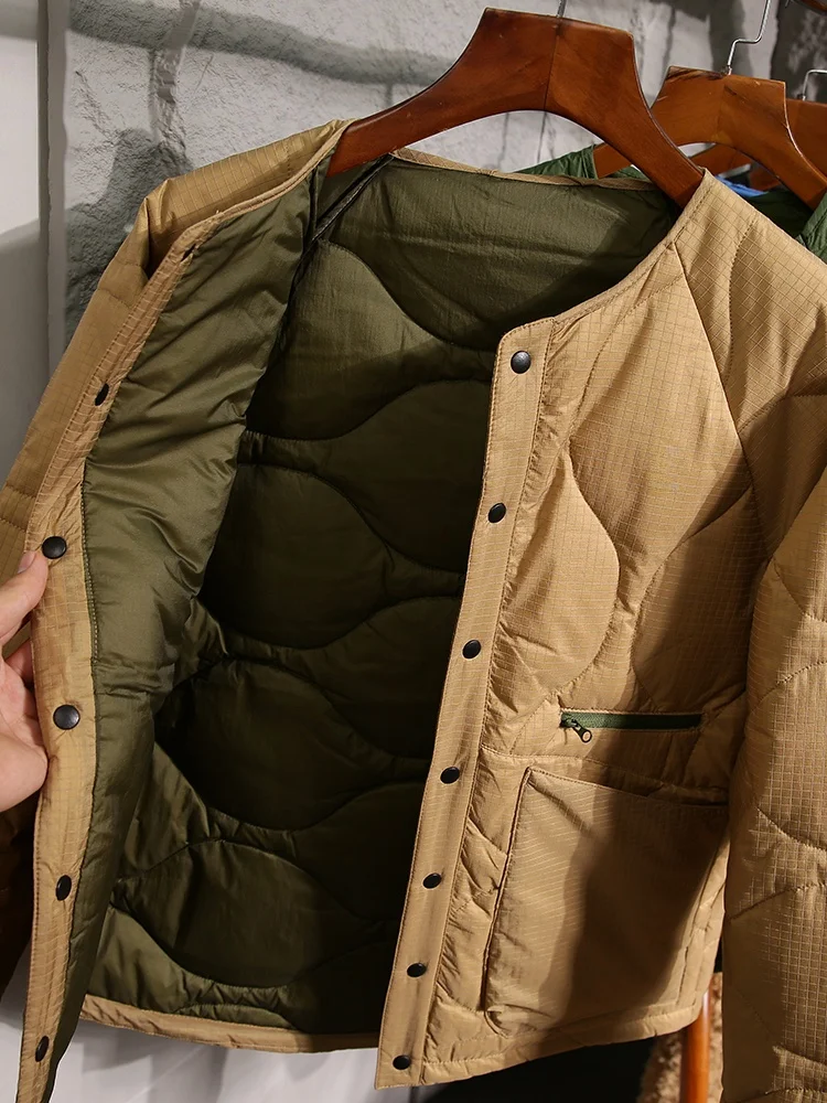 

Outdoor ex 90 down Loose Fit Du down Jaet Windproof Water Resistant Inner Vest Faionable Urban Sle