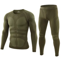 Ropa interior térmica hombre – Primera capa elástica outdoor invierno