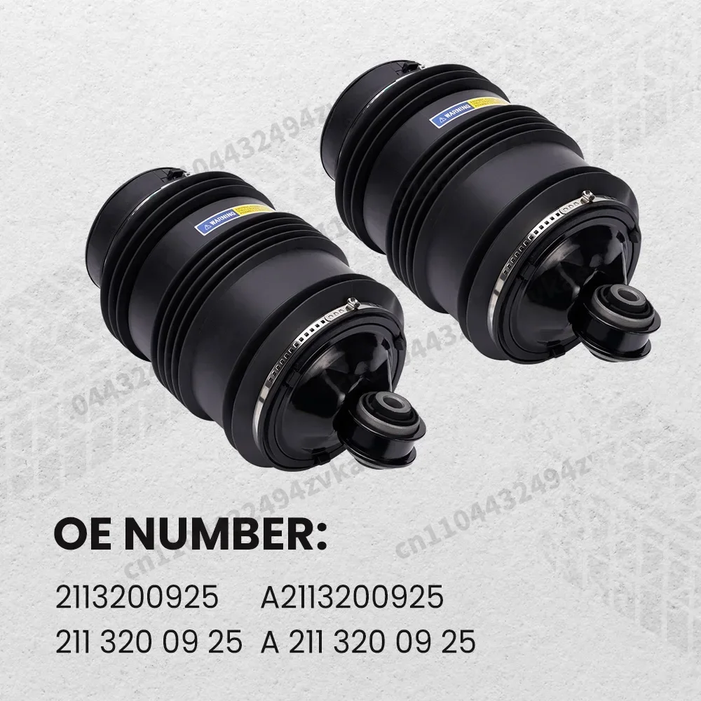 Rear Air Spring Bags for Mercedes E-Class W211 S211 E320 E350 E500 2002-2009 Air Suspension Air Spring A2113200925 2113200925
