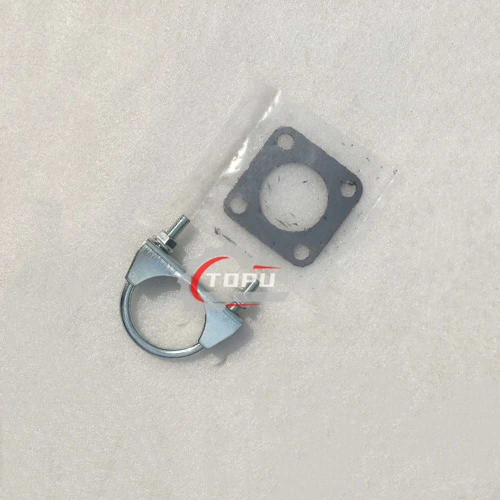 Muffler Pipe Clamp 6677363 Gasket 6727752 Suitable for Bobcat Loader 751 753 763 773 S130 S150 S160 S175 S185 T140
