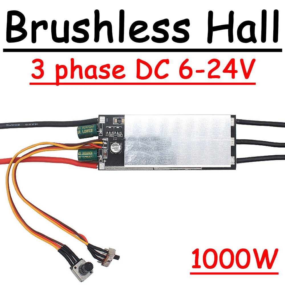 sem Escova Hall Controle Motor Drive Controller Forward Reverse Brake Switch ac dc 12v 24v 1000w 3phase 05v Plc de Alta Velocidade Bldc w