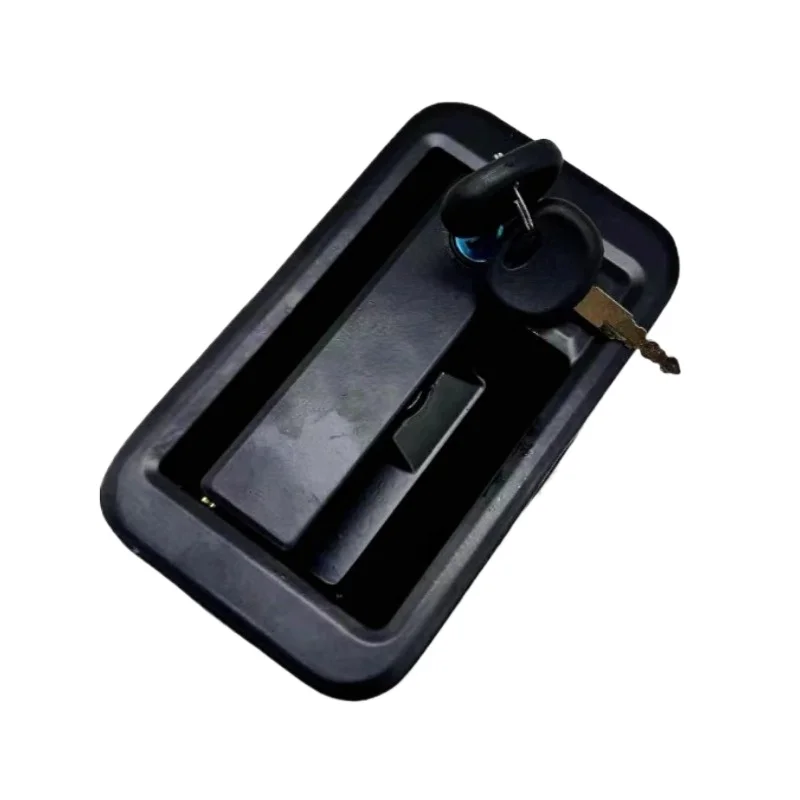 

Блок замка двери кабины экскаватора Figzero, внутренняя внешняя ручка для Yuchai YC85 135 230-6-8