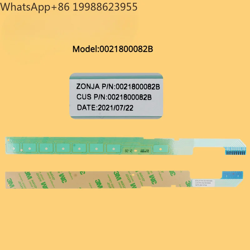 0021800082D/F/H for Drum Washer Touch Bar Keypad
