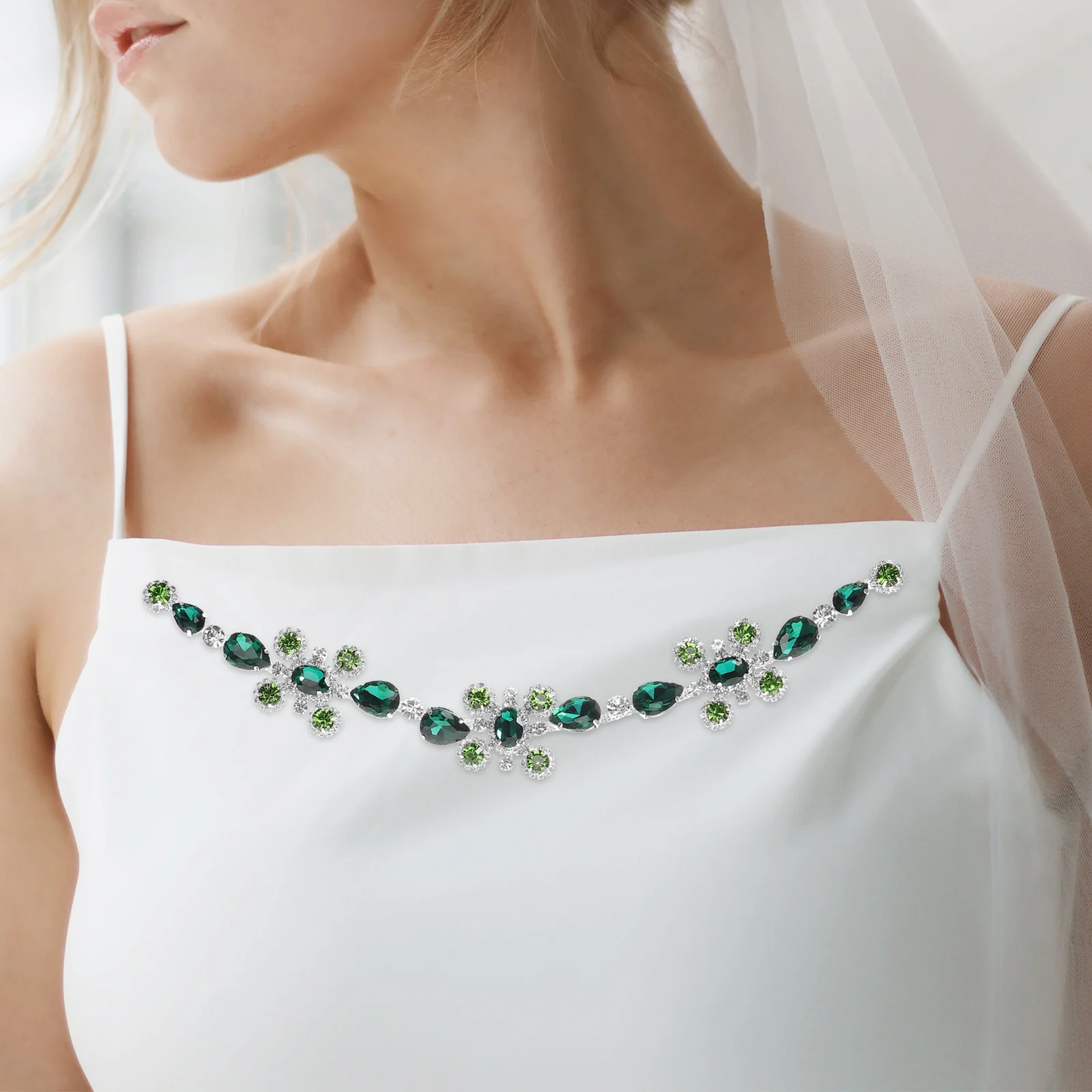 

Water Rhinestone Applique Diy Dress Patches For Bridal Wedding Sash Belt Clothing Shoe Bag Hat Craft Project Accessory