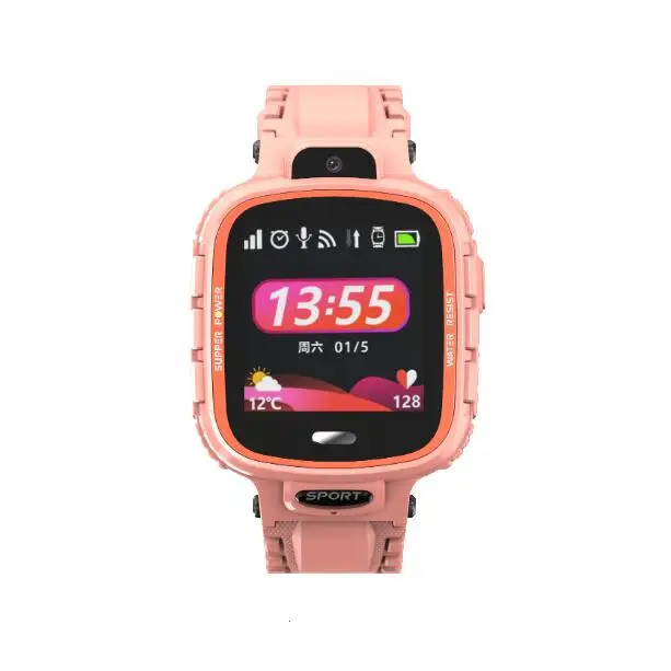 TD26 jam tangan pintar anak baru jam tangan telepon anak jam tangan pintar untuk anak laki-laki perempuan dengan kartu Sim foto kedap air IP67 GPS