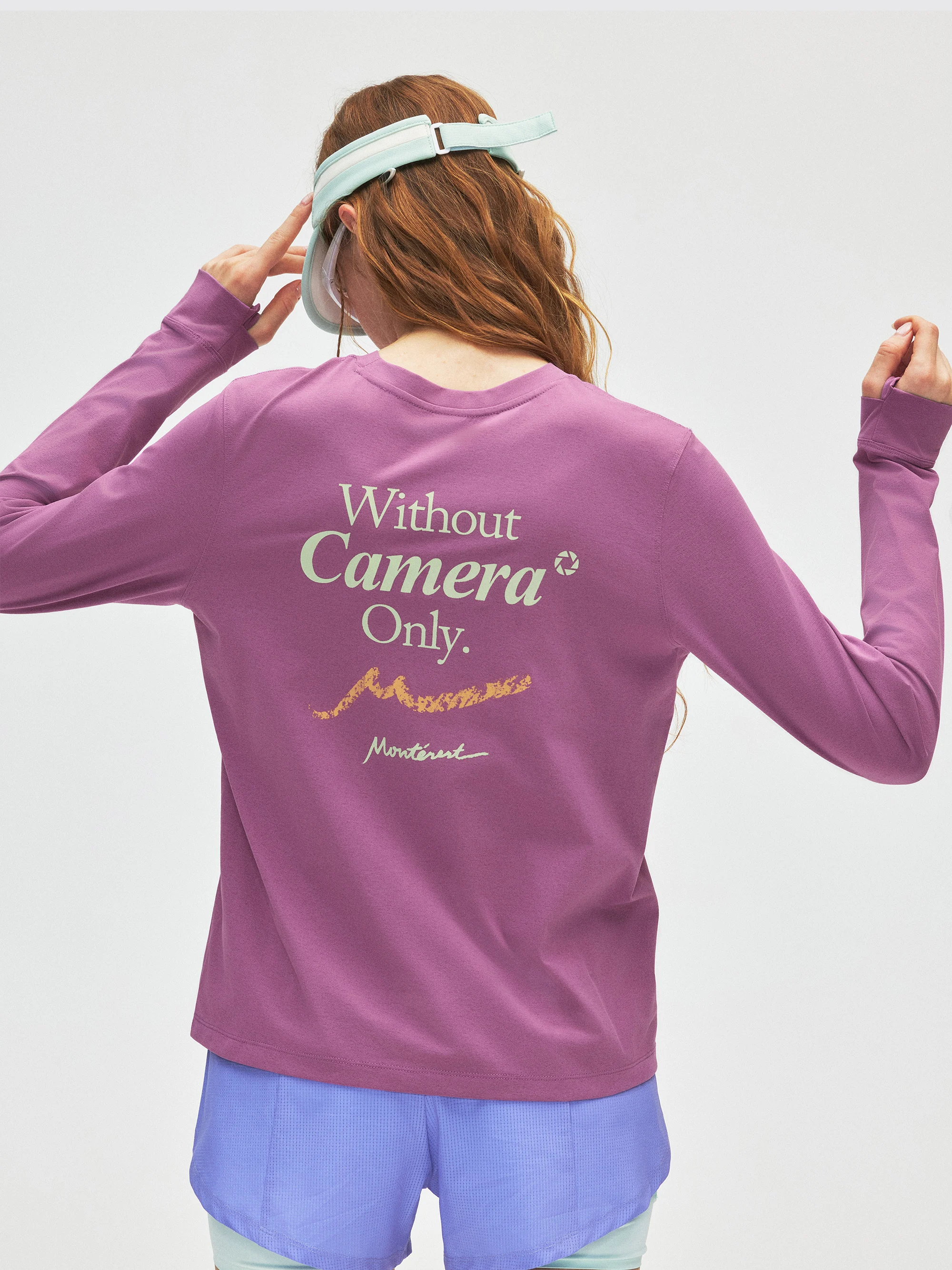 

Monterest Quick-Dry Anti-Bacterial Sun Protection Long Sleeve T-Shirt Printed Unisex for Outdoor Hiking Sports Casual Wear