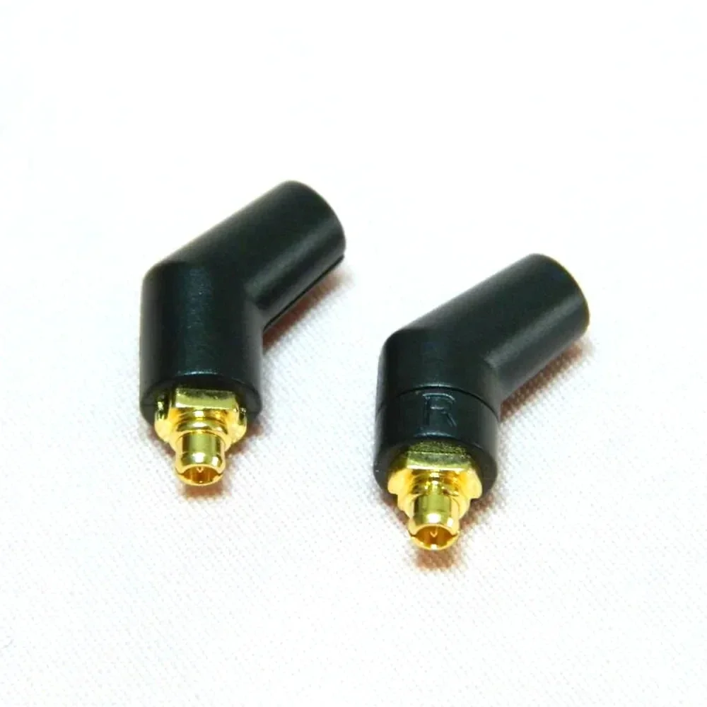 1 Pair Earphone Pin Audio Jack Metal Adapter Wire Connector For MMCX Elbow W40/60 N30N40 N5005 Plug Pin Headset