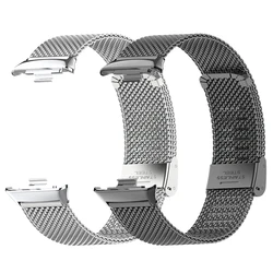 Strap for Redmi Watch 4 Watchband for redmi watch 4 Wristband for Xiaomi Redmi watch4 Metal Mesh Bracelet Replacement Accessorie