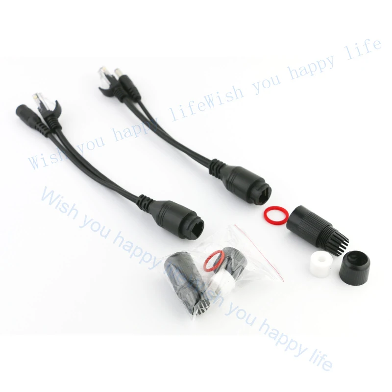 LL   for 12V-48V Waterproof POE Passive Cable Power Over Ethernet Injector Splitter