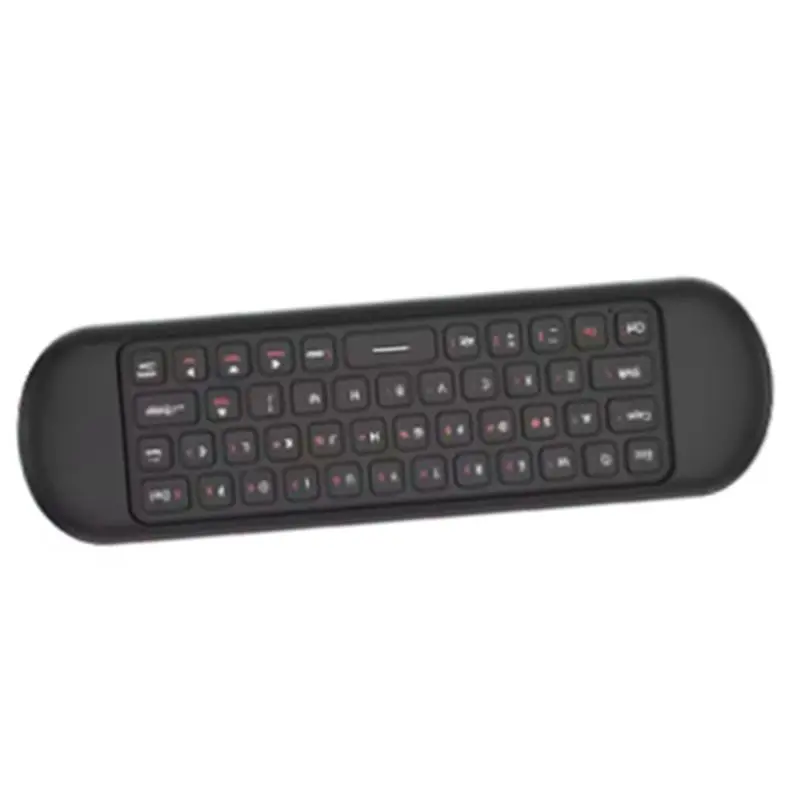B86B Wireless Air Mouse Remote Control with Gyroscope Backlit for Mini Keyboard BT5.2 Dual Mode 7 Color Backlight for Smart TV